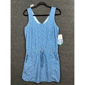 Mountain and Isles Active Tank Dress Womens Size M Sun Chaser Storm Geo NWT